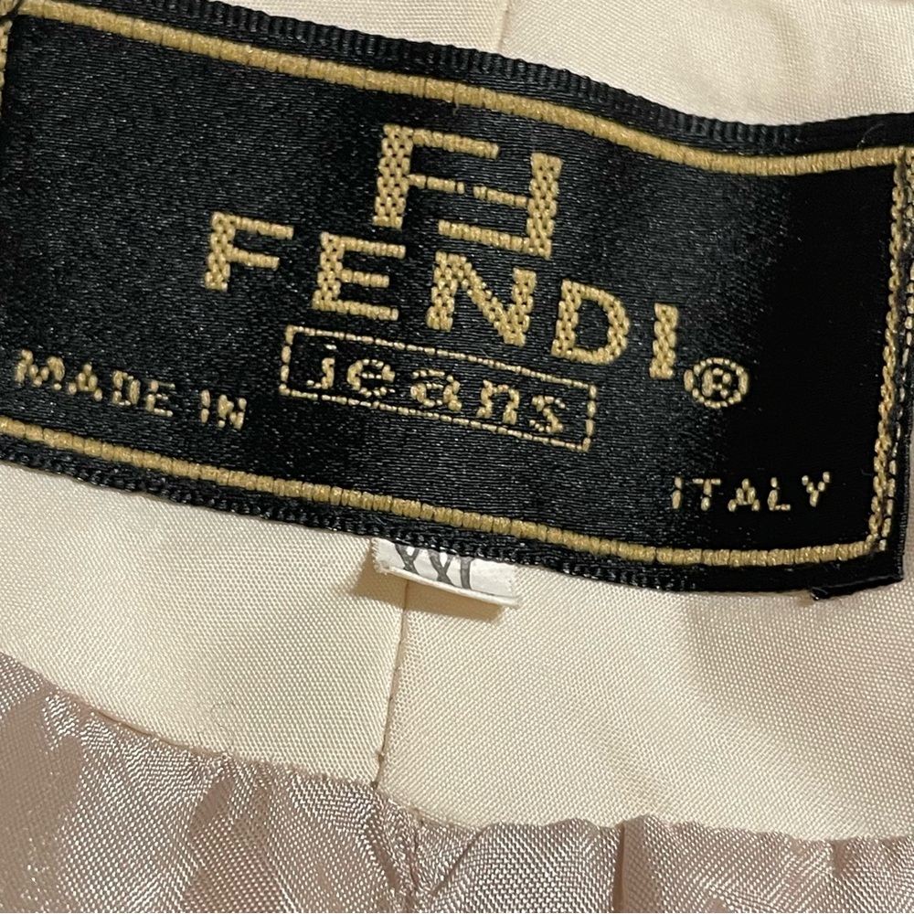 Fendi Cream‎ Women's Blazer - Picture 8 of 13